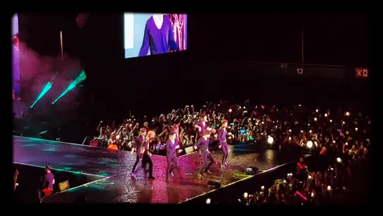 [VK][29.06.19][Fancam]MONSTA X - Party time + Play it cool @ World Tour We Are Here in Madrid