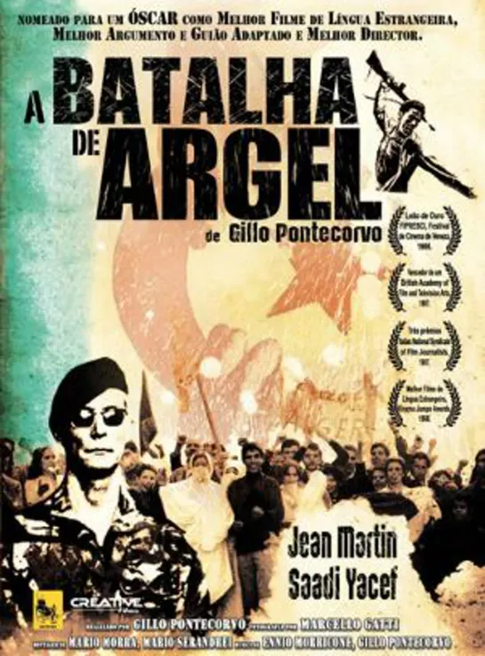 A Batalha de Argel(1966)- Gillo Pontecorvo-Argélia