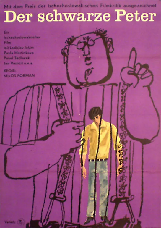 Pedro, o Negro(1964)-Milos Forman-Tchecoslováquia