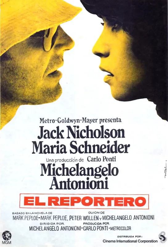 El Reportero - Michelangelo Antonioni (1975) Spanish