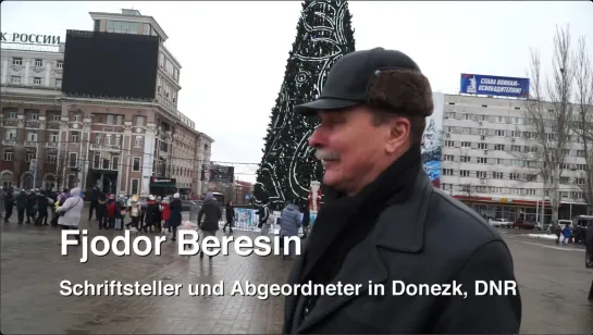 Gesichter des Donbass, Folge 2, Fjodor Beresin - Schriftsteller und Abgeordneter in Donezk, DNR