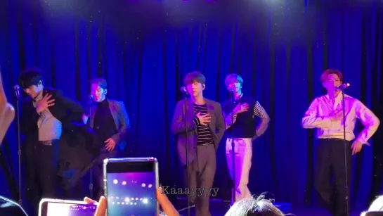 [VK][200214] MONSTA X fancam - Middle of the Night @ The Roxy Underplay Show