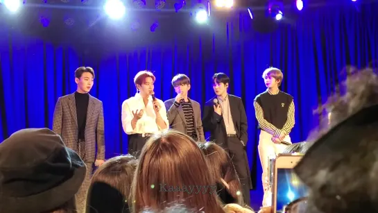 [VK][200214] MONSTA X fancam Talk Time @ The Roxy Underplay Show