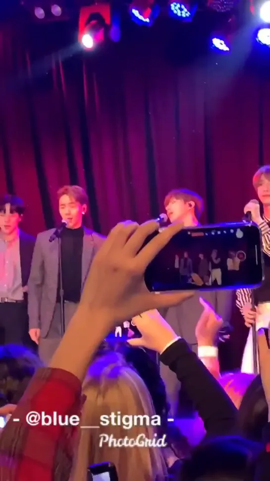 [VK][200214] MONSTA X fancam - Middle of the Night @ The Roxy Underplay Show