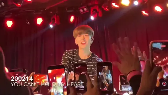 [VK][200214] MONSTA X fancam - You Can’t Hold My Heart @ The Roxy Underplay Show