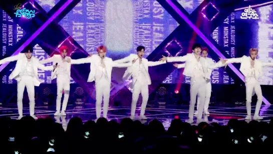 [VK][14.04.18] MONSTA X - JEALOUSY(fancam MBC) @ Show!Music Core