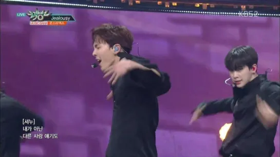 [VK][06.04.18] MONSTA X - Jealousy @KBS Music Bank