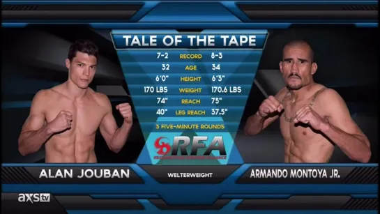 RFA 14 - Alan Jouban vs Armando Montoya