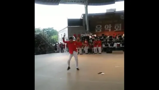 150905 - Yangju Local Concert. Performance. Танцует