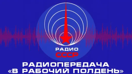 📻 Радиопередача «В рабочий полдень» (1981 год)