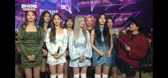 191002 TWICE Comeback Interview @ Show Champion