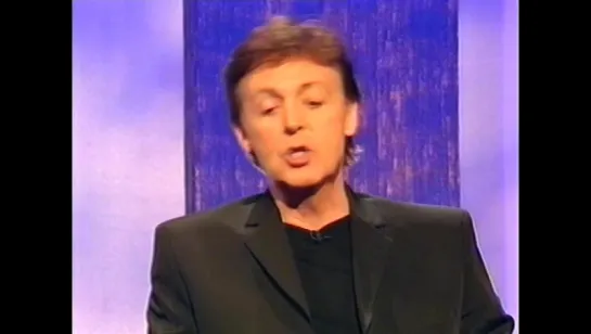 PAUL McCARTNEY The Parkinson Show 1999