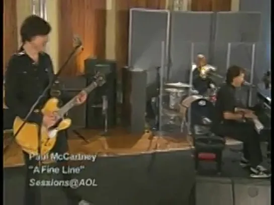 PAUL McCARTNEY Fine Line (AOL Session) 2005