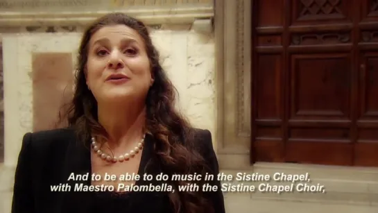 Cecilia Bartoli on the Sistine Chapel Choirs new album