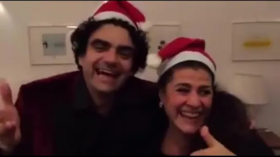 Cecilia Bartoli  Rolando Villazón wish you a very Merry Christmas!