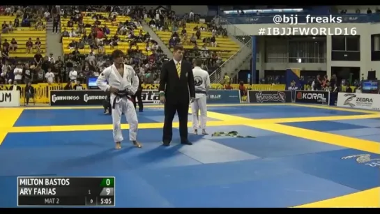 +Black Belts Bastos vs Ary Farias #IBJJFWORLD16