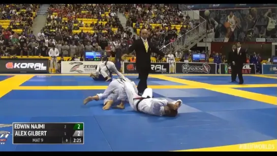 black belts Edwin Najmi vs Alex Cabanes