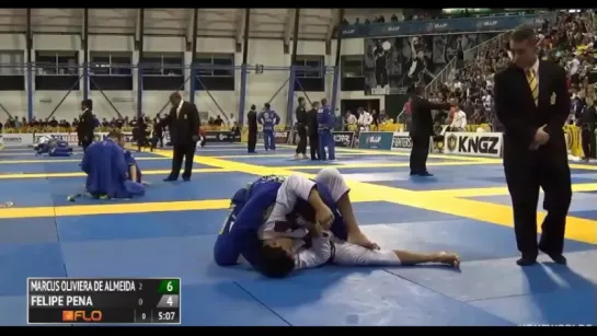 + BB Marcus Buchecha vs Felipe Pena #IBJJFWORLD16