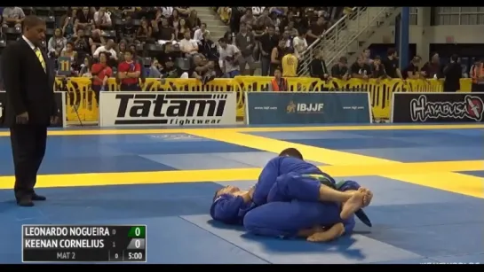 + BB Leo Nogueira vs Keenan Cornelius #IBJJFWORLD16