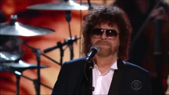 Jeff Lynnes ELO Performed Evil Woman  Mr. Blue Sky at 2015 Grammys Award ft. Ed Sheeran (2)