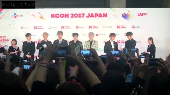 [VK][170520] MONSTA X - Red Carpet @ KCON 2017 JAPAN