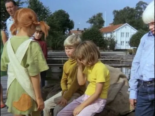 Пеппи Длинный чулок (Швеция-ФРГ, 1969) 13 серия. Pippi.Geht.An.Bord.Der.Hoppetosse