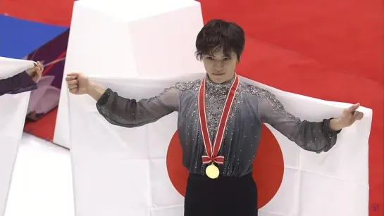 [2022.11.19] ISU #GPFigure #NHKTrophy Victory Ceremony