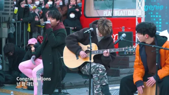 [Выступление] 171119 DAY6 - Congratulations @ Genie Music Street & Live Busking