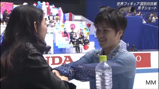 Shoma Uno | World Team Trophy 2017 SP |  japanese comment