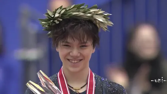 Shoma Uno | NHK Trophy 2018 | Victory Ceremony