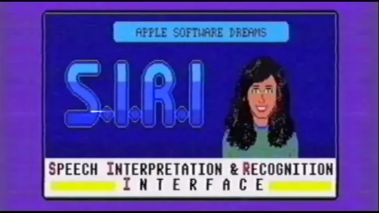 Siri in the 80s