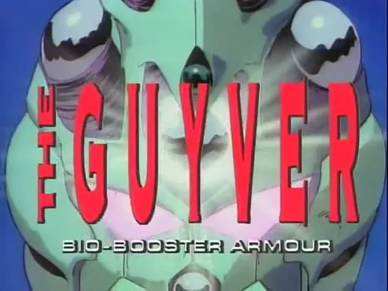 Guyver (original english opening, 1989)