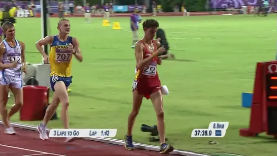 Mens 10000m Walk - Athletics - Singapore 2010 Youth Games