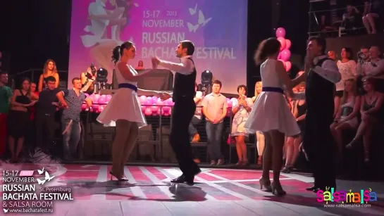 Show Mambo Group (Moscow) @ RUSSIAN BACHATA KIZOMBA FESTIVAL  Salsa Room