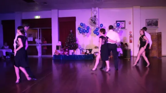 White Magic Fundraising Christmas Party 2014 - Tango Student Team - Rio Rhythmics