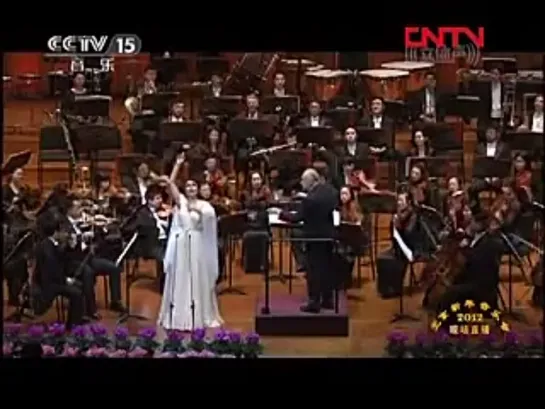 Olga Peretyatko -Olympya -  New Year's concert in Beijing 2012