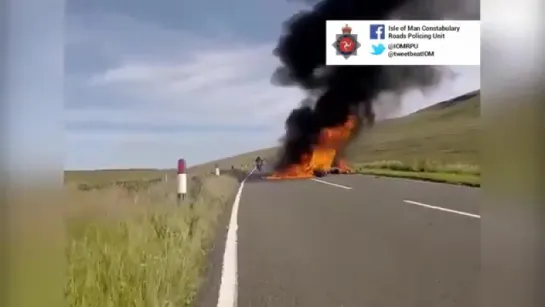 Мать опубликовала видео гибели своего сына в страшной аварии на острове Мэн