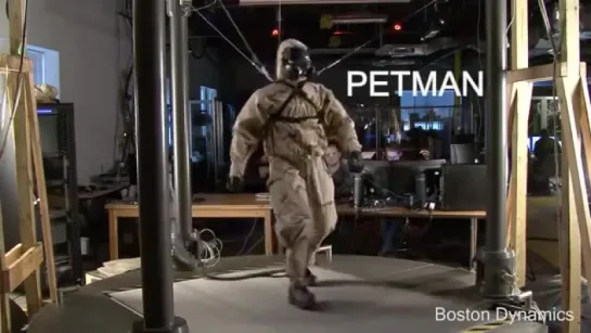 Petman - умеющий ходить робот