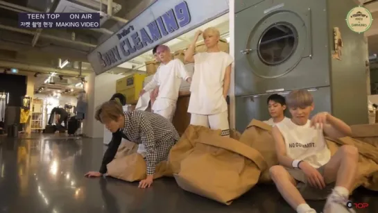 150702 TEEN TOP ON AIR - Album Jacket Making Video [rus sub]