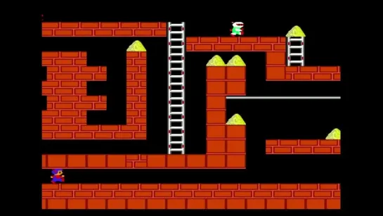 Игры 90-х   Золотоискатель (Lode Runner )