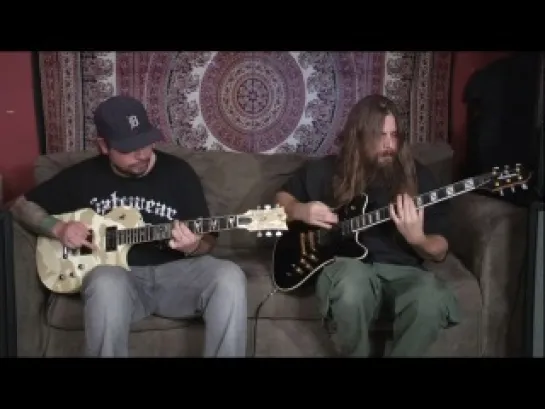 Lamb of God's Mark Morton & Willie Adler..