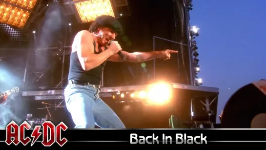 AC/DC - Back In Black (1991) (Official Live Video)