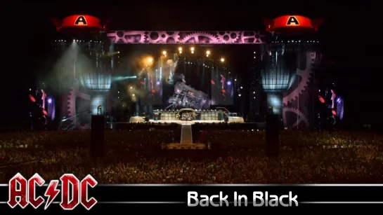 AC/DC - Back In Black (2009) (Official Live Video)