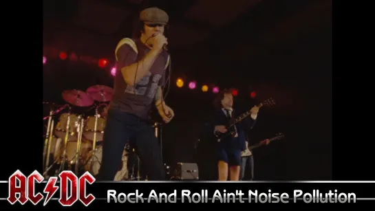 AC/DC - Rock And Roll Ain't Noise Pollution (1980) (Official Video)