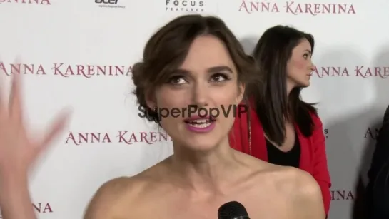 INTERVIEW Keira Knightley on reading Anna Karenina and t...