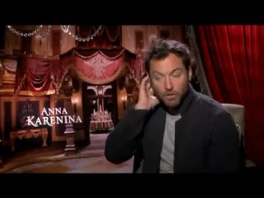 ANNA KARENINA Interviews Keira Knightley, Jude Law and Aaron Johnson