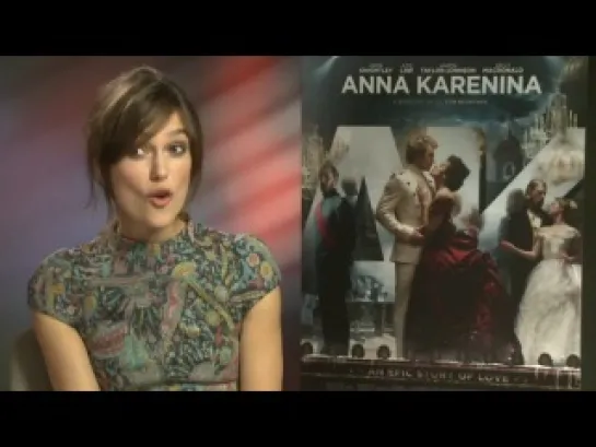 Keira Knightley interview Dancing in Anna Karenina