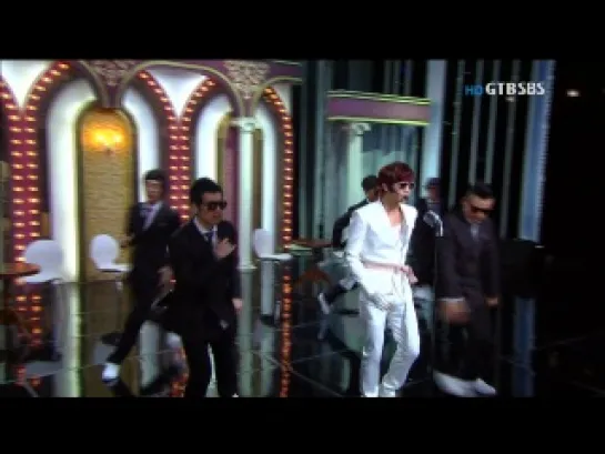 Heo Young Saeng (feat. Park Ju Hyeon) - Out The Club &  Let It Go on SBS Inkigayo (15.05.2011)