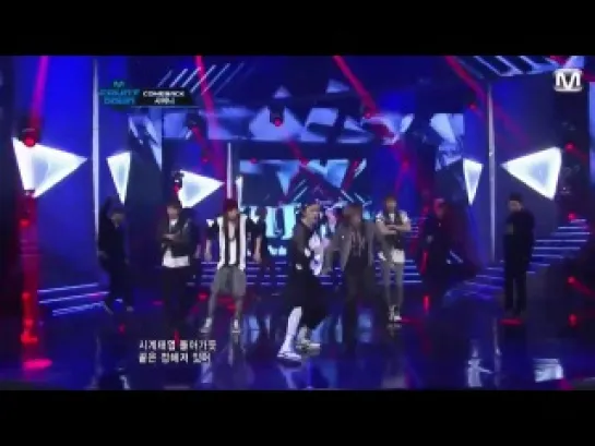 120322 SHINee - Stranger @ M Countdown(Comeback)