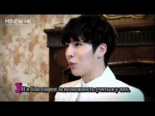 [Interview] 21.02.2013 Showbiz Korea - No Min Woo SUB [RUS]